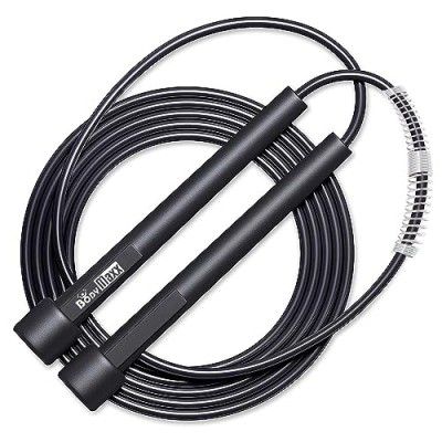 BODY MAXX Plastic Gym Pencil Skipping Rope 1 Pcs, Red