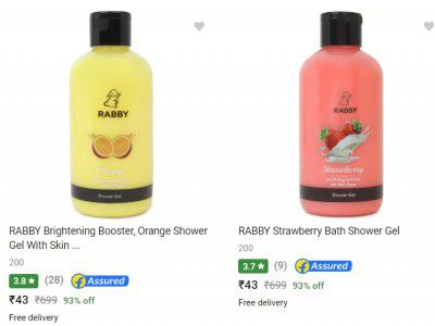 Body Wash @ 93% Off 