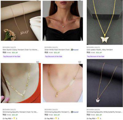 Upto 90% OFF - Boghra Sales Pendants & Lockets