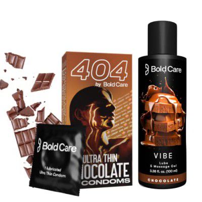 Bold Care 404 Super Ultra Thin Chocolate Flavored Condoms