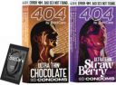 Bold Care 404 Ultra Thin Chocolate Flavored Condoms + Ultra Thin Strawberry Flavored Condom  (Set of 2, 20 Sheets)...