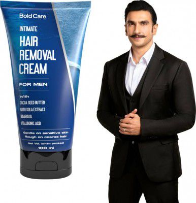 Bold Care Intimate Hair Removal for Suitable For All Skin Types Cream (100 ml)