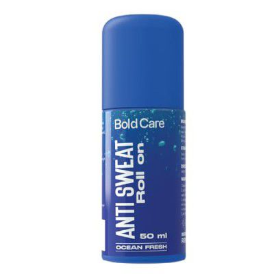 Bold Care Ocean Fresh Antiperspirant & Anti-sweat Deodorant Roll-on - Controls Sweat & Removes Body Odour - 50ml