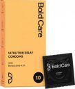 Bold Care Ultra Thin Climax Delay - Lubricated - Natural Latex Condom  (10 Sheets)...