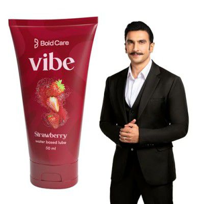 Bold Care Vibe Strawberry - Personal Lubricant for Men and Women - 50ml 
-