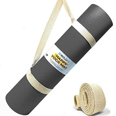Boldfit Anti Slip 4mm Yoga Mats for Women & Men - Home Workout & Gym Mats
