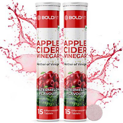 Boldfit Apple Cider Vinegar Tablets with Mother  -(Pack