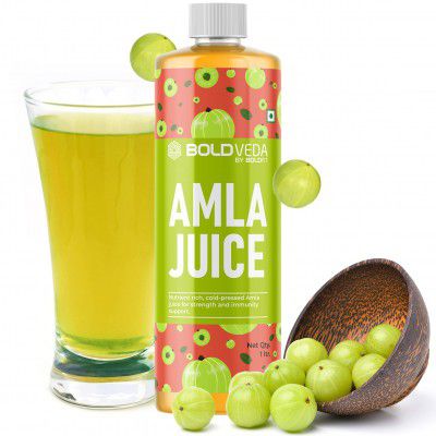 Boldfit Boldveda Amla Juice organic Rich in Vitamin C and Antioxidants - 1 Litre