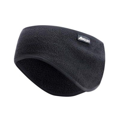 Boldfit Ear Muffs For Men Winter Unisex Ear Muffs - Black