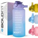 Boldfit Gym Gallon Bottle for Men, 2 Litre Water Bottle for Gym Workout, Motivational Sipper Bottle...