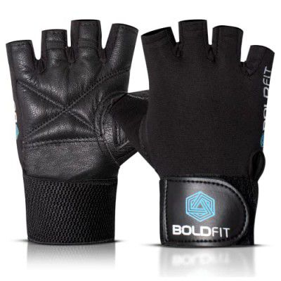 Boldfit Gym Gloves for Men with Wrist Support Accessories Gym Gloves for Women for Weightlifting Gloves for Gym Workout for Training, Exercise, Cycling Gloves, Bike Sports Gloves- Warrior -S