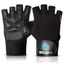 Boldfit Gym Gloves for Men with Wrist Support Accessories Gym Gloves for Women for Weightlifting Gloves for Gym Workout for Training, Exercise, Cycling Gloves, Bike Sports Gloves- Warrior -S...