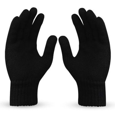 Boldfit Hand Woolen Knitted Winter Gloves for Women