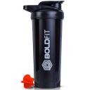 Boldfit Plastic Shakers For Protein Shake Bottle Gym Shaker Bottle Shaker Bottles For Protein Shake Gym Protein Shaker Bottle For Gym Protein Shake Bottle - Black 700 Ml Shaker Bottle, 700 Milliliter...