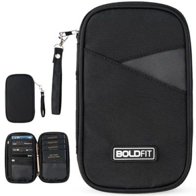 Boldfit Polyester Passport Cover for Men Card Holder for Men Travel Accessories Passport Holder for Women