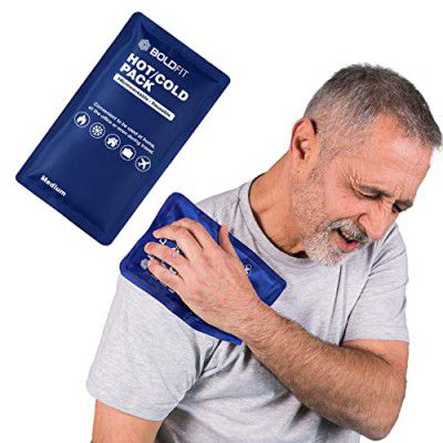 Boldfit Reusable Hot and Cold Ice Pack for Pain Relief Soft