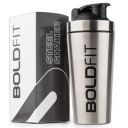 Boldfit Stainless Steel Gym Shaker Bottle Shaker Bottles With Measurement 700 ml Silver...