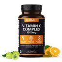 Boldfit Vitamin C Complex 1000mg Tablet with Amla and Zinc for Men & Women - Supports Energy, Immunity, Antioxidant - 60 Tablets...