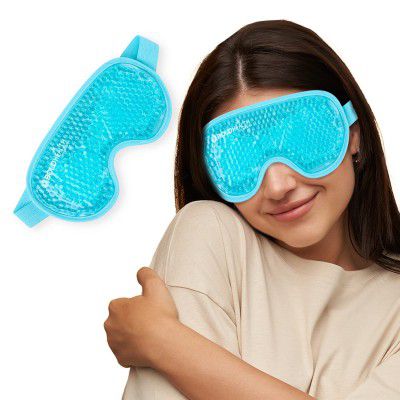 Boldhealth Eye Mask Cooling Gel with Beads - Blue