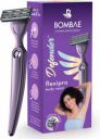 Bombae Defender For Her Razor for Women For One Stroke, Irritation-Free Shaving...