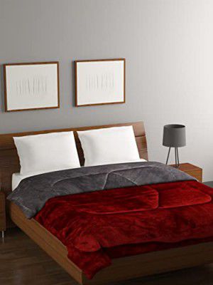 Bombay Dyeing Maron Color Juniper Plain Double Comforter