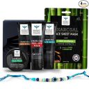 Bombay Shaving Co Premium Charcoal Skin Detox Rakhi Hamper for Brother | Gift Set for Men | Rakhi Gift for Brother...