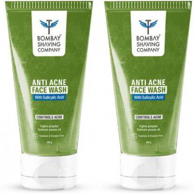 Bombay Shaving Company Anti Acne Facewash | 150g x 2
