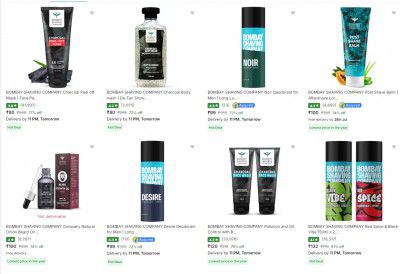 Bombay Shaving Company Beauty & Personal Care Products Start at @79/-