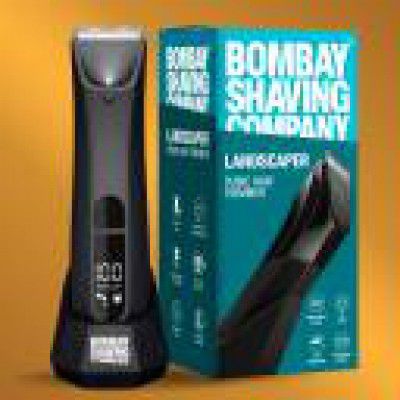 BOMBAY SHAVING COMPANY Body And Pubic Hair Trimmer for Men | For Mens Private Parts | Fully Waterproof Trimmer 90 min Runtime 4 Length Settings  (Black)