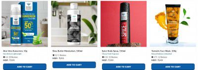 Bombay Shaving Company Buy any 3 products @ ₹399
