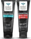 BOMBAY SHAVING COMPANY Charcoal Face Wash & Peel off Face Mask Combo for Men | Brightens Skin (2 Items in the set)...
