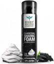 BOMBAY SHAVING COMPANY Charcoal Shaving Foam with Activated Charcoal & Moroccan Argan Oil - Creamier Formula (266 ml - 33% extra) (266 ml)...