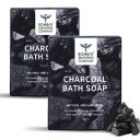 Bombay shaving company Charcoal Soap | Deep Clean and Anti-pollution Effect | 70G ( Pack of 2)...
