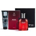 Bombay Shaving Company Co Mens Perfume-Moisturiser Kit Mexico EDT Perfume 100 Ml, Shea Butter Moisturiser...