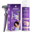 Bombay Shaving Company Defender For Her Razor and Ultra Sensitive Shaving Foam, 200 ml...