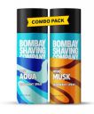 Bombay Shaving company Deodorant Combo - Aqua & Musk - 150ml x 2 | 300 ML