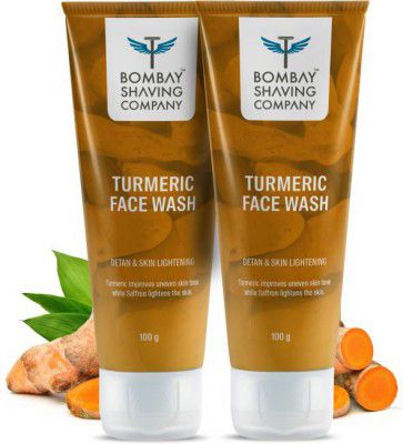 BOMBAY SHAVING COMPANY DeTan and Skin Lightening for Men with Turmeric and Saffron Face Wash  (200 g)