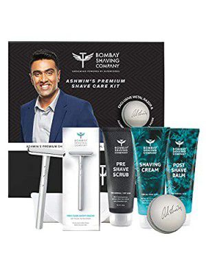 Bombay Shaving Company Limited Edition Premium Shaving Kit for Men signed by R Ashwin