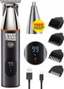 BOMBAY SHAVING COMPANY Multigroomer Kit | Trimmer for Men Fully Waterproof Trimmer 90 min Runtime 10 Length Settings  (Grey)...