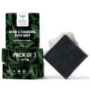Bombay Shaving Company Neem and Charcoal Bath Soap | 75g x 3...