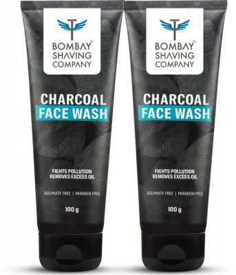 BOMBAY SHAVING COMPANY Pollution and Oil Control with Bamboo Charcoal | Men Face Wash  (200 g)