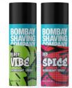 BOMBAY SHAVING COMPANY Red Spice & Black Vibe Combo Deodorant Spray - For Men (300 ml, Pack of 2)...