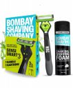 Bombay Shaving Company Sensi Smart 3 Razor and Charcoal Shaving Foam Combo, 50g...