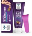 Bombae Hair Removal for Bikini Line, Arms & Legs with Shea Butter & Citrus Aroma Cream (100 g)...