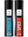 BOMBAY SHAVING COMPANY Spice & Aqua Deodorant Combo Pack - For Men  (300 ml, Pack of 2)...