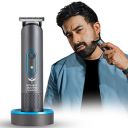 Bombay Shaving Company Trimmer Men, USB 2X Fast Charging Dock, 2 Yr warranty, 90Min runtime (Grey)...