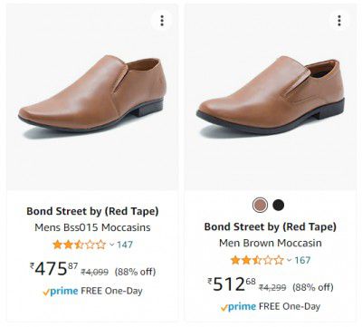 Bond Street by (Red Tape) Men Sneaker upto 88% off