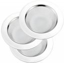 BONIRY 3 PCS Kitchen Sink Strainer | Stainless Steel Sink Strainer | Durable Sink Strainer Basket | Kitchen Basin Strainer, Sink Filter Net for Effective Waste Drainage (Sink Strainer Round 3 Pcs)...