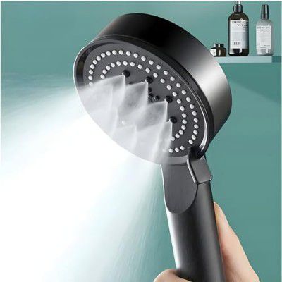 Boniry High Pressure 5 in 1 Multifunctional Spray Mode Hand Held Shower Head 