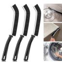 Boniry Mini Gap Bathroom Cleaning Brush (3 Gap Brush, Black)...